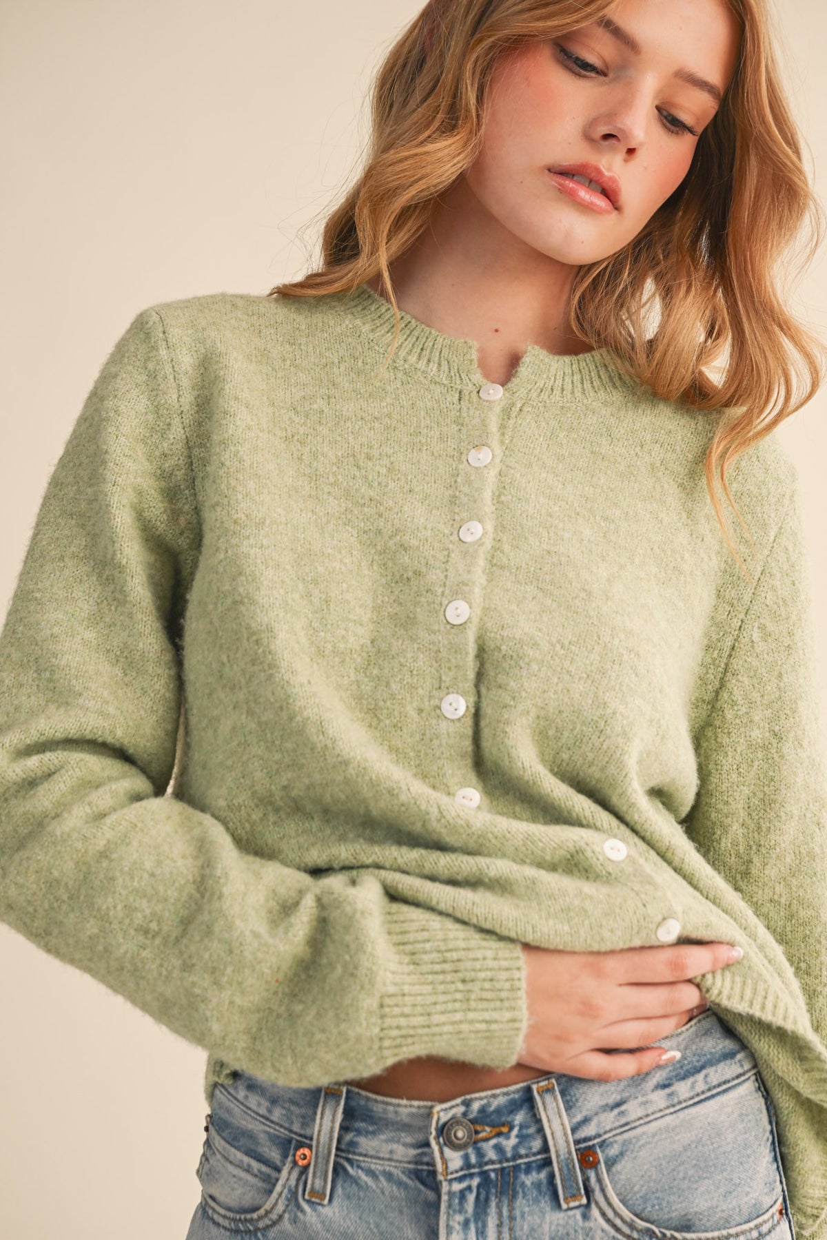 The Mollie Marled Sweater