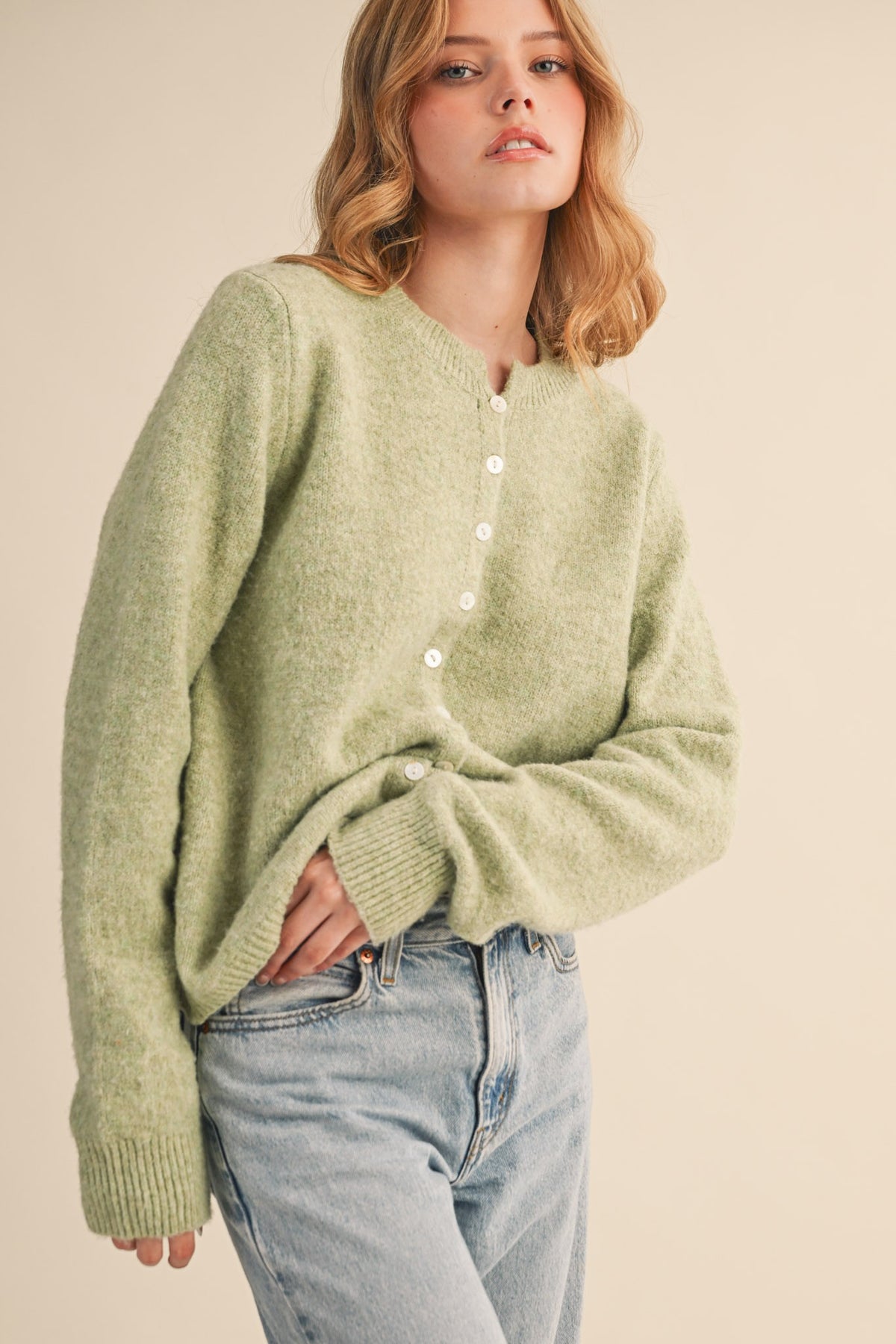 The Mollie Marled Sweater