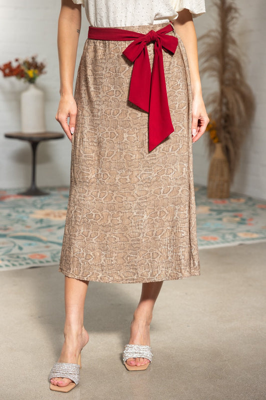 The Arie Animal Skirt