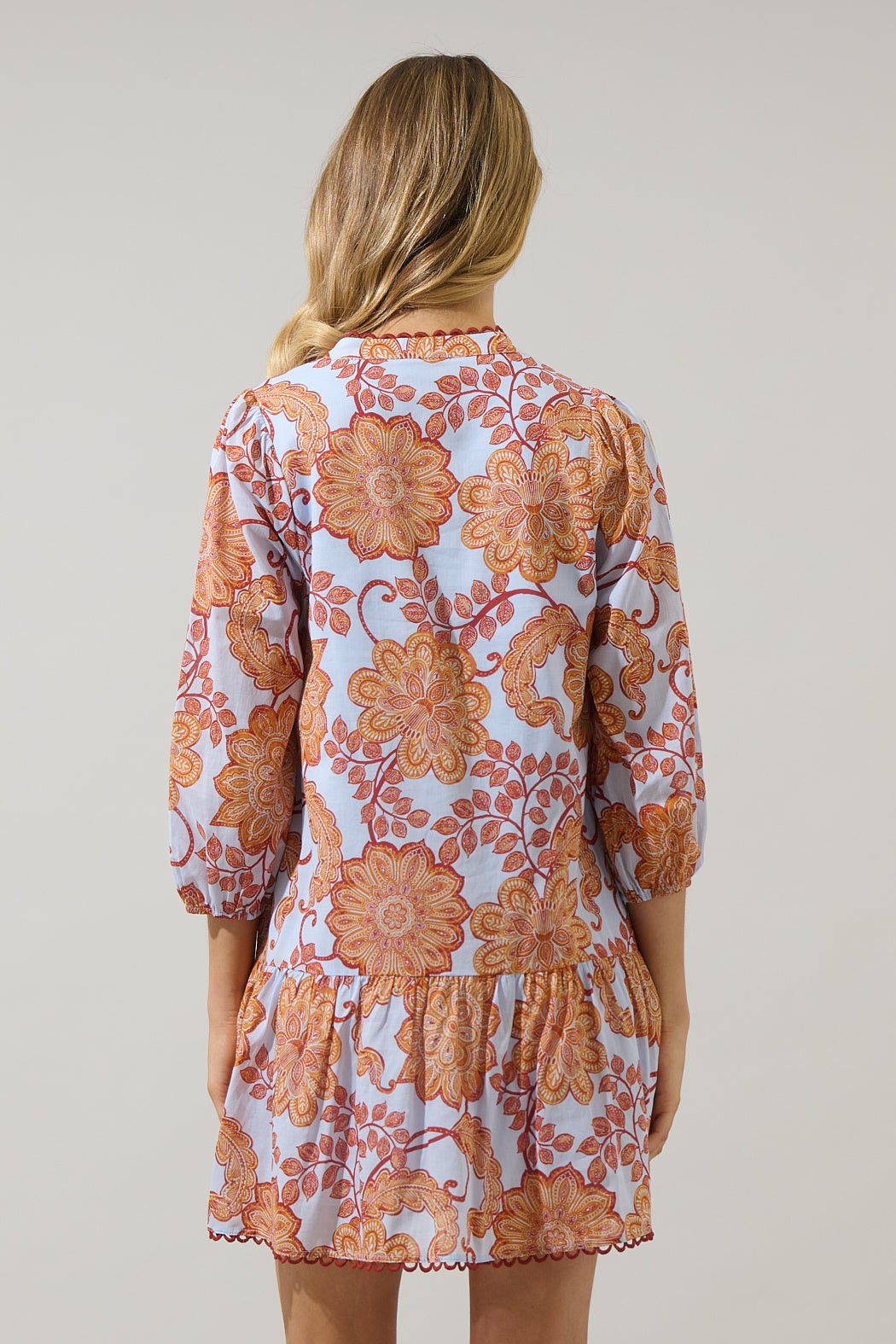 The Siany Floral Mini Dress