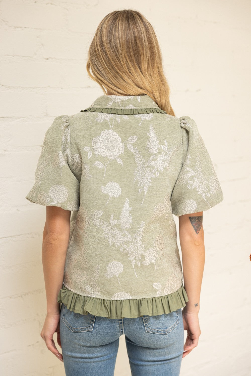 The Justice Jacquard Top