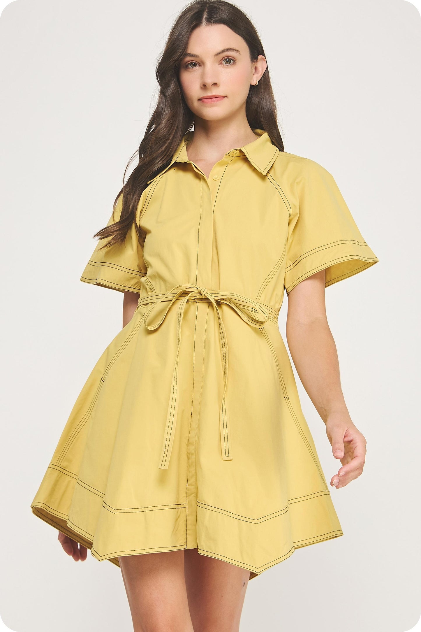 The Seyla Stitched Dress