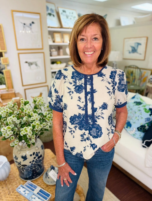 The Junie Jacqaurd Top