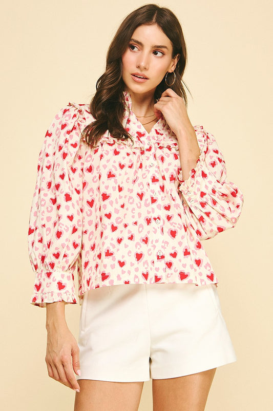 The Hally Heart Top