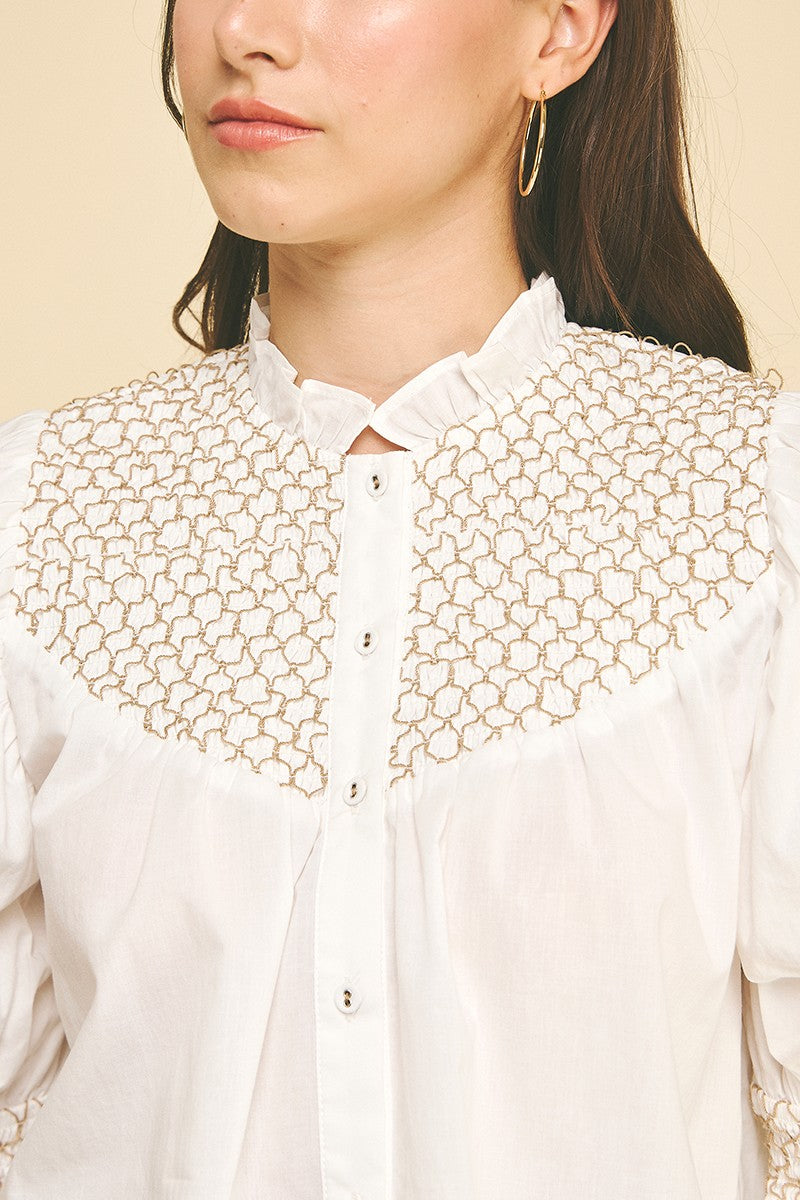 The Emmy Embroidered Top
