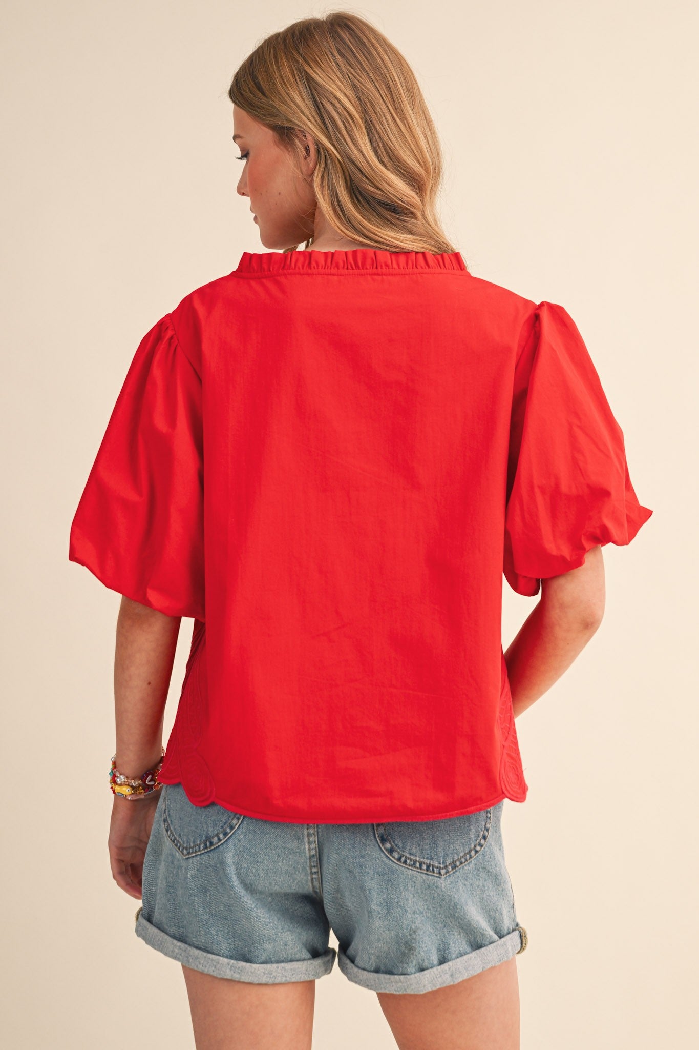The Breezy Bubble Blouse