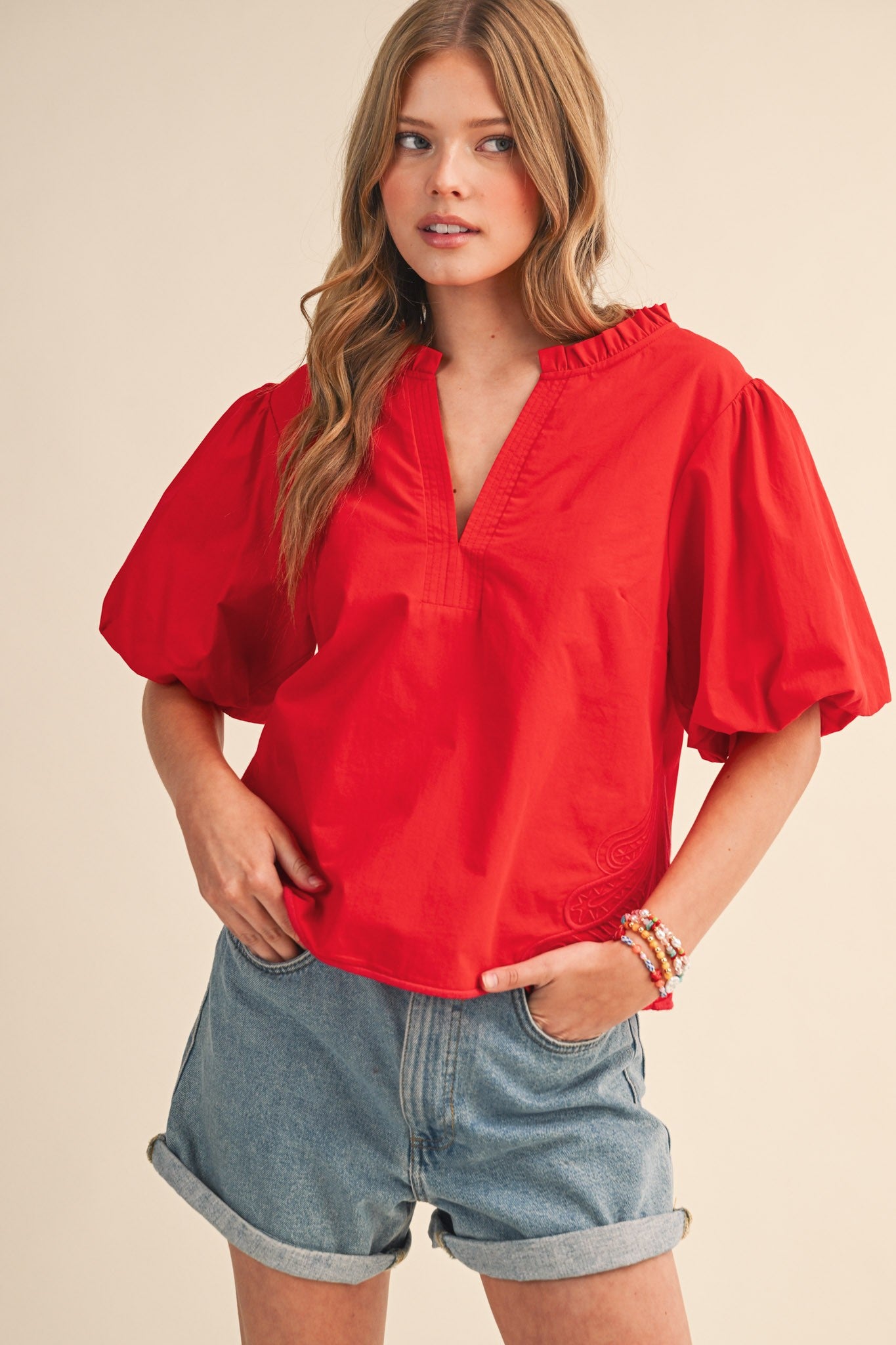 The Breezy Bubble Blouse
