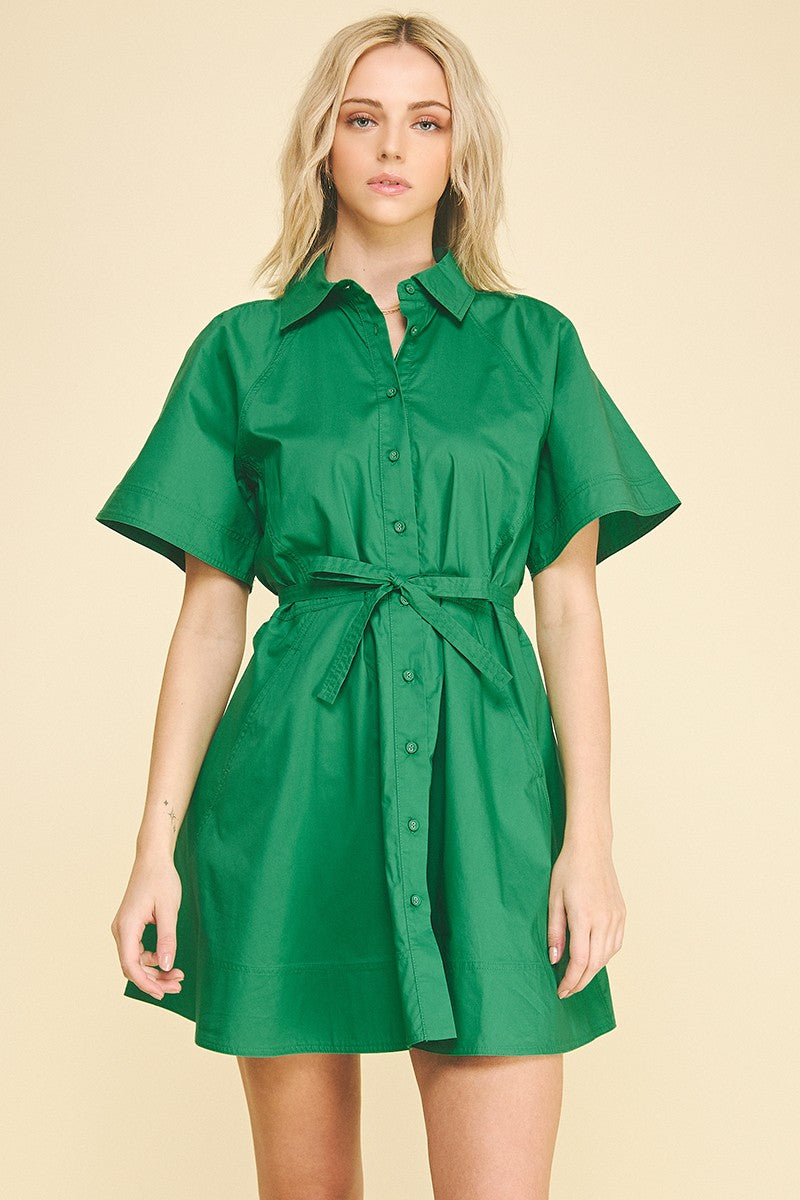 The Bristol Button Dress