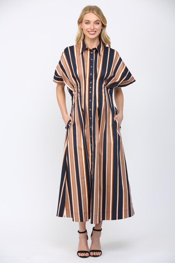 The Stanlee Striped Dress/ FINAL SALE