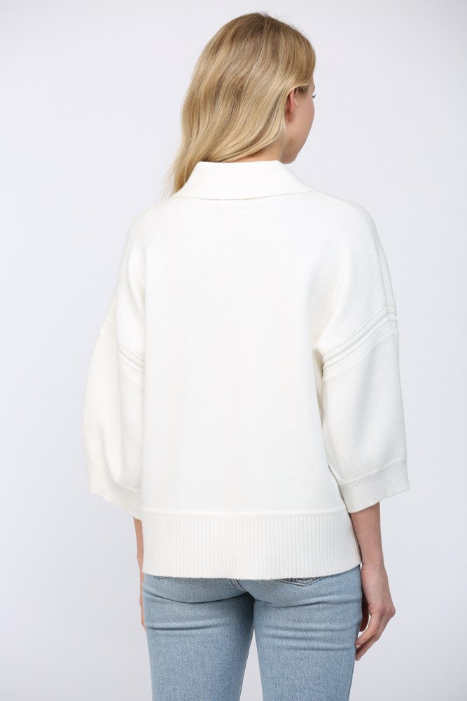 The Valencia V-Neck Sweater