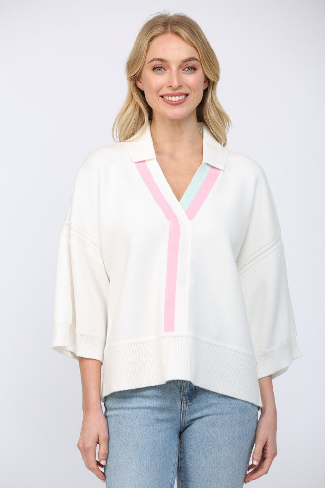The Valencia V-Neck Sweater