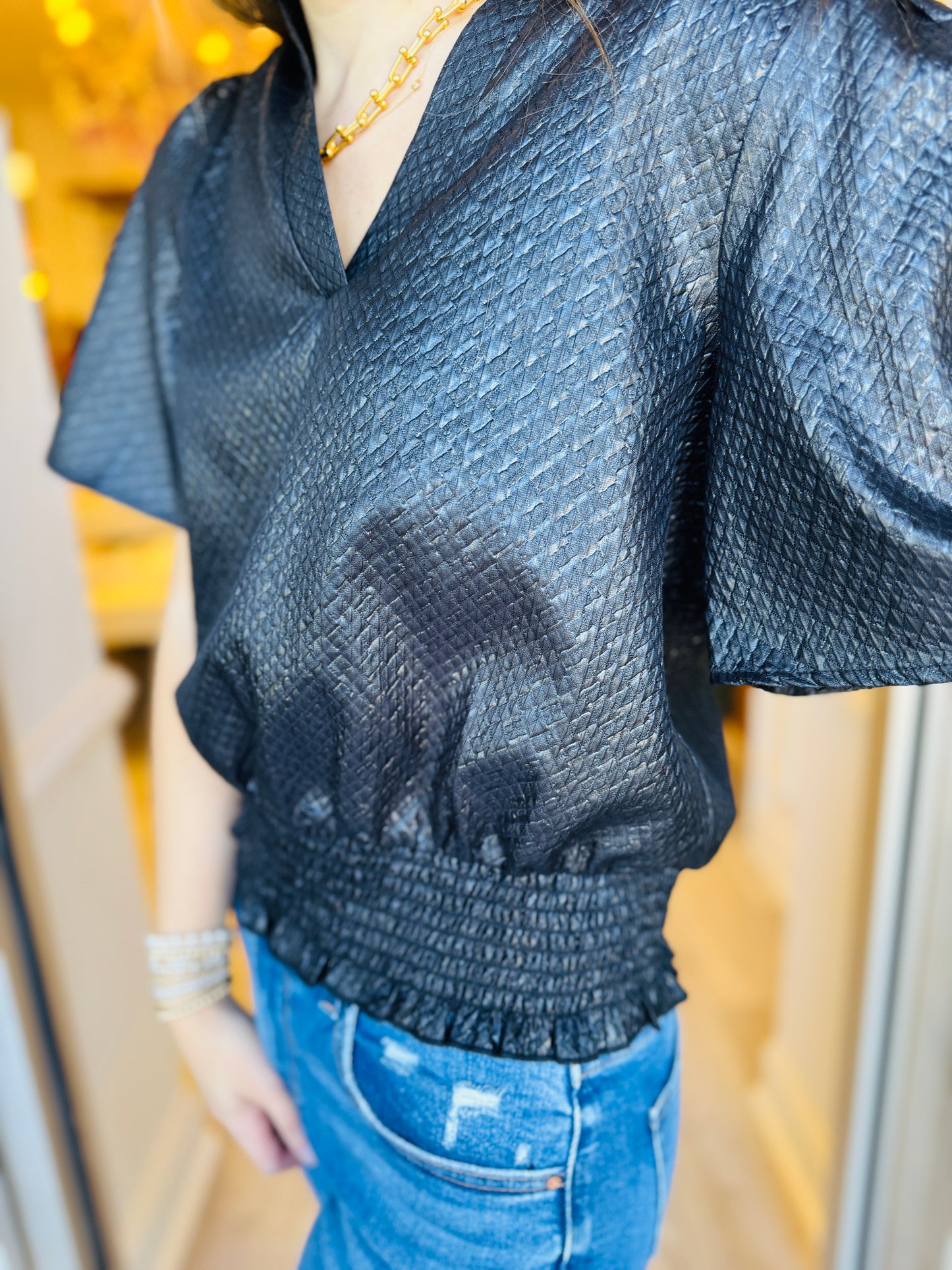 The Tollie Textured Top