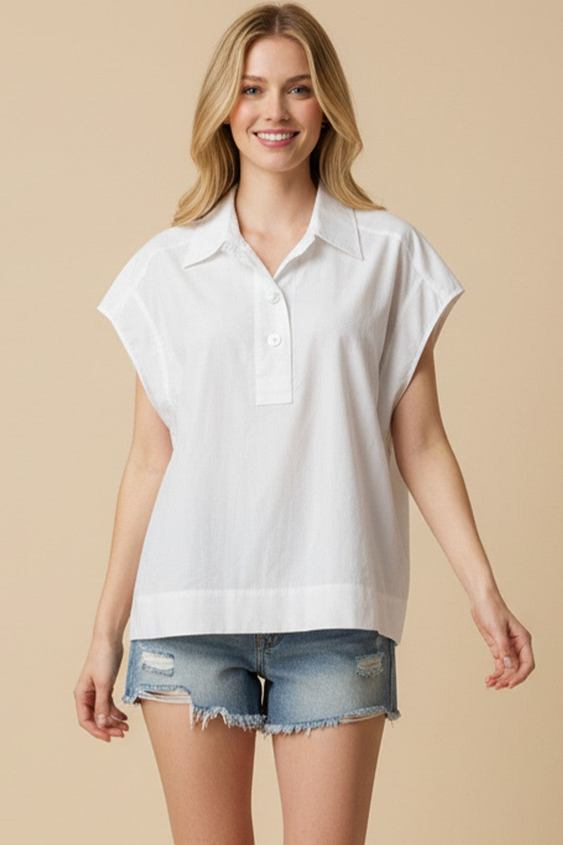 The Carmen Cap Sleeve Top