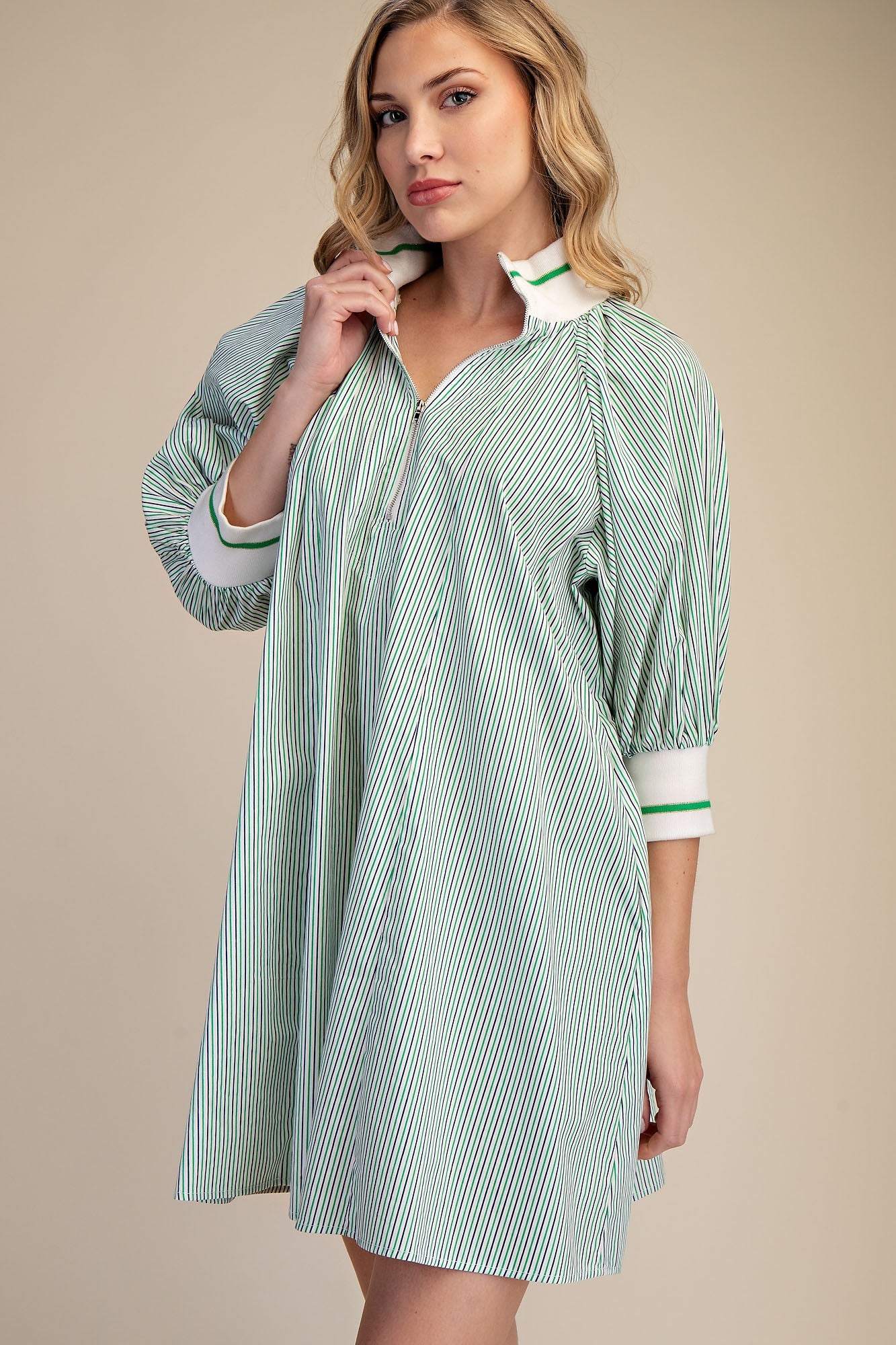 The Pepa Pinstripe Dress
