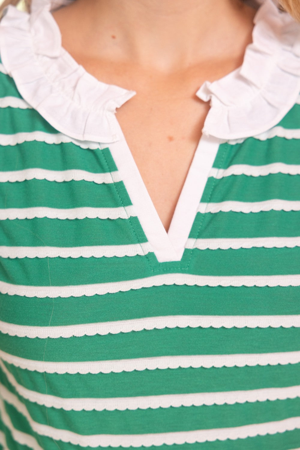 The Robbie Ruffle Top