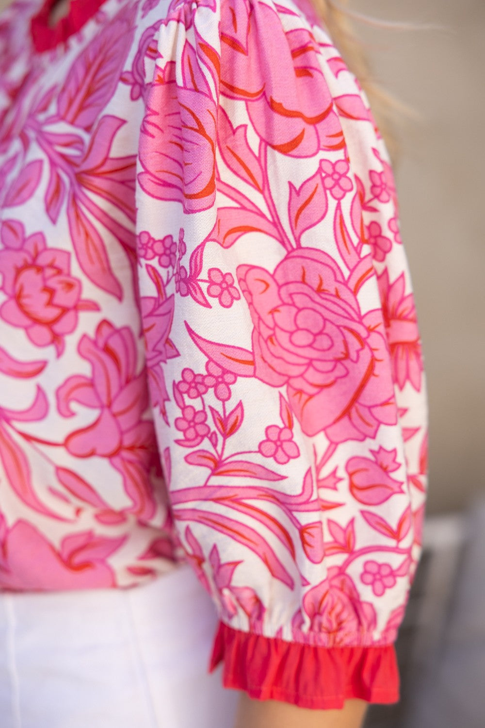 The Cecely Contrast Top