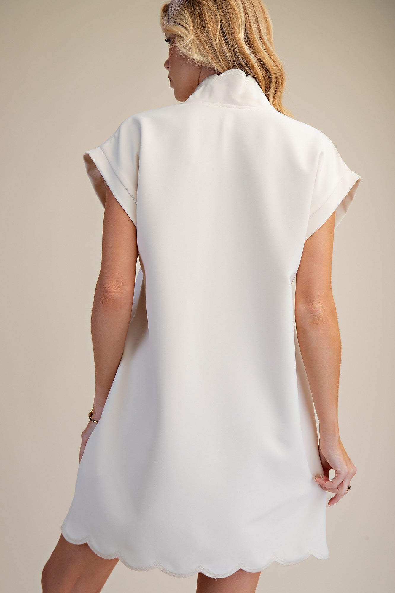 The Sammie Scalloped Dress