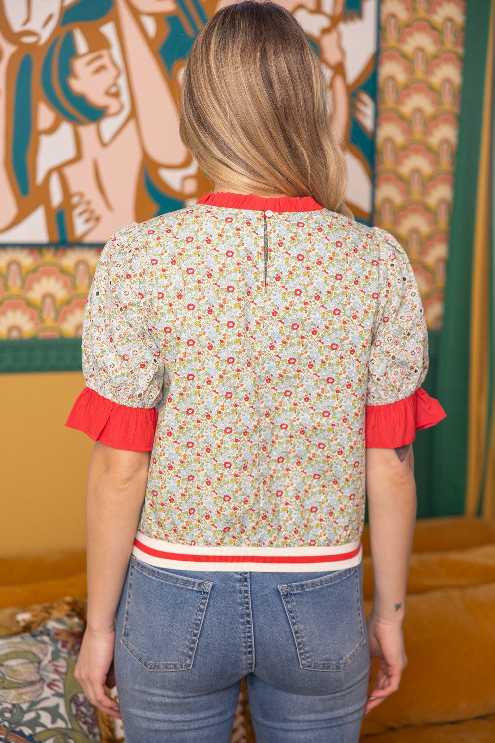 The Brentley Banded Blouse