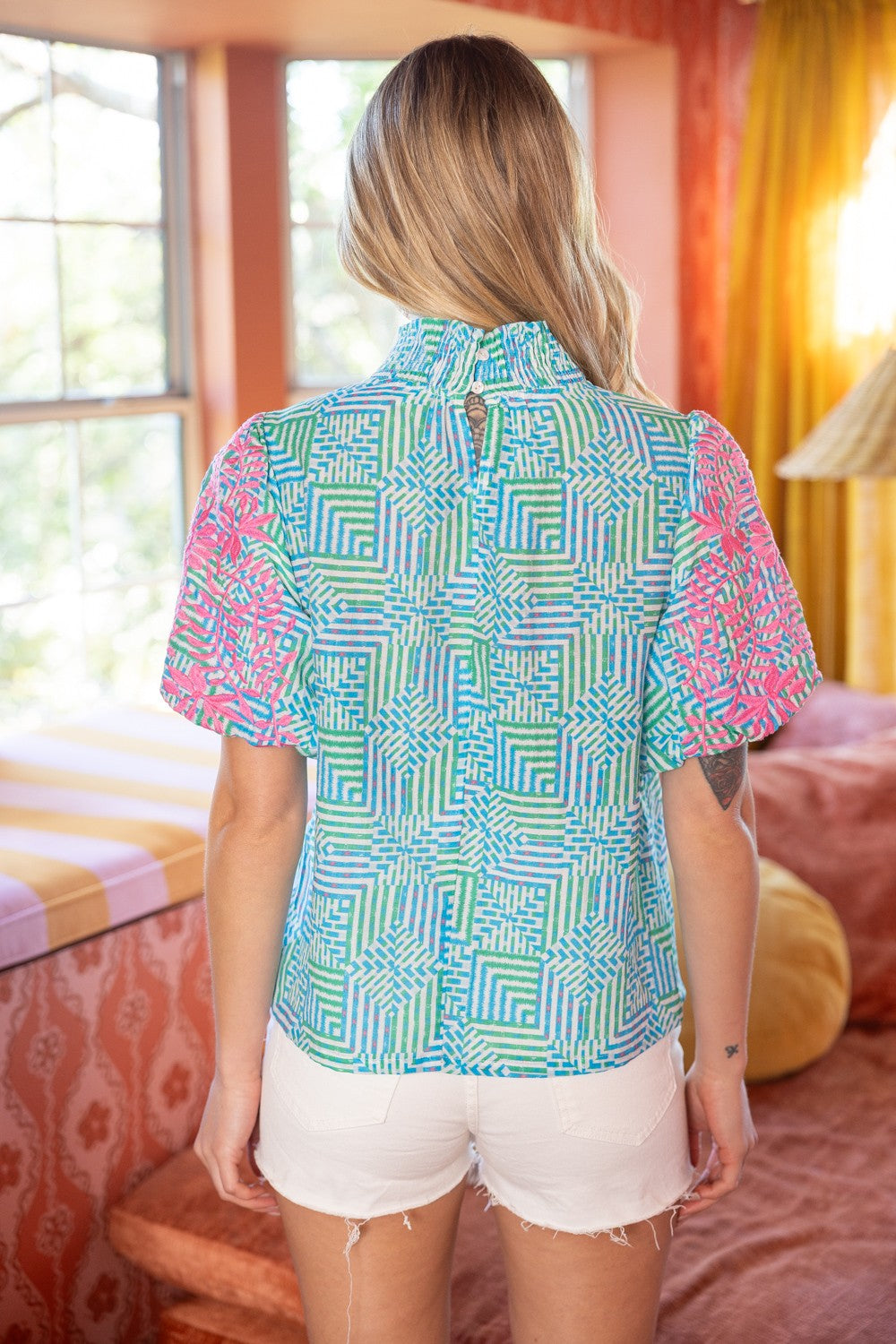 The Civvie Contrast Top