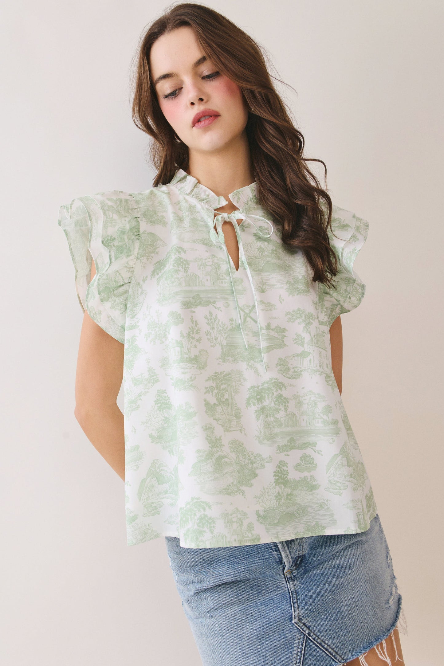 The Pippin Printed Top