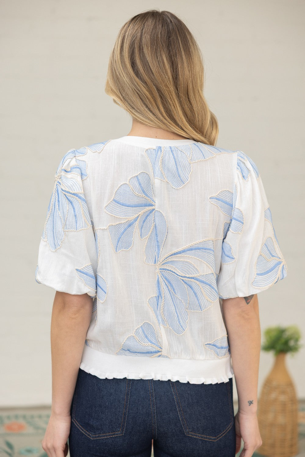 The Braxley Banded Blouse