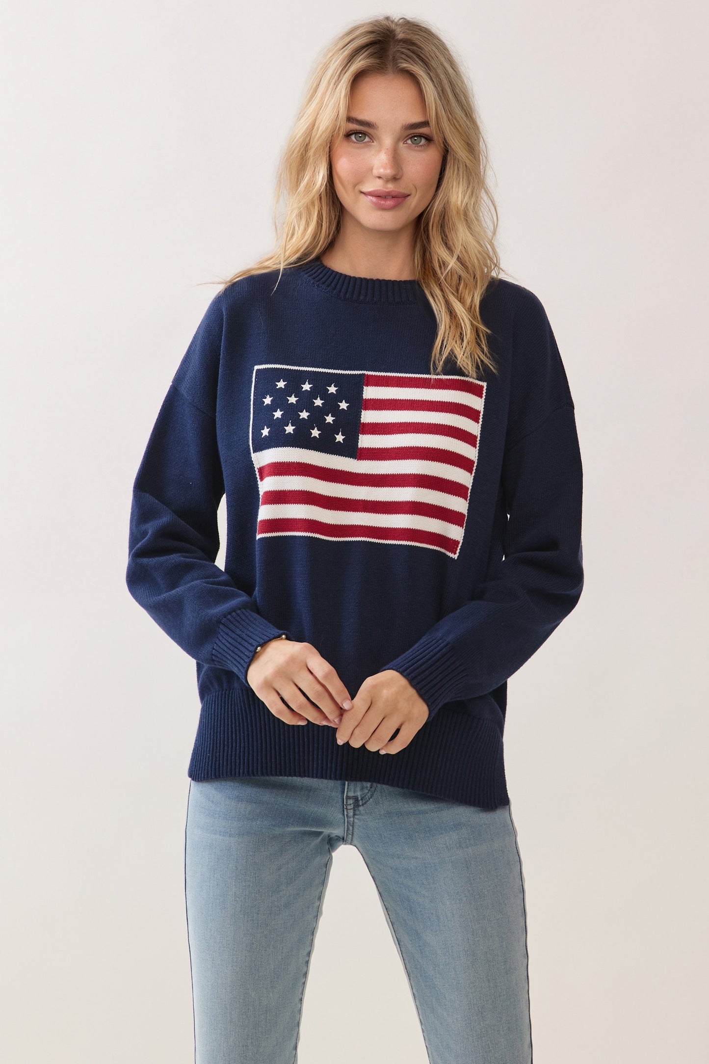 The American Flag Sweater / FINAL SALE