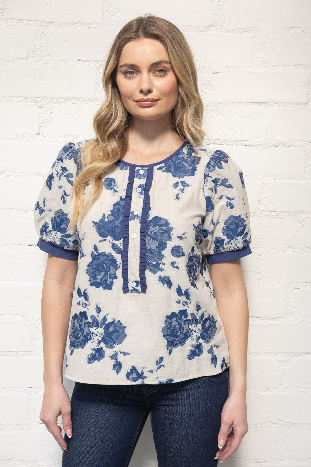 The Junie Jacqaurd Top