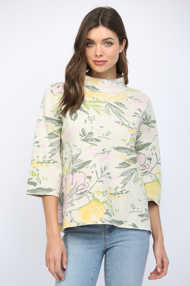 The Freya Floral Sweater