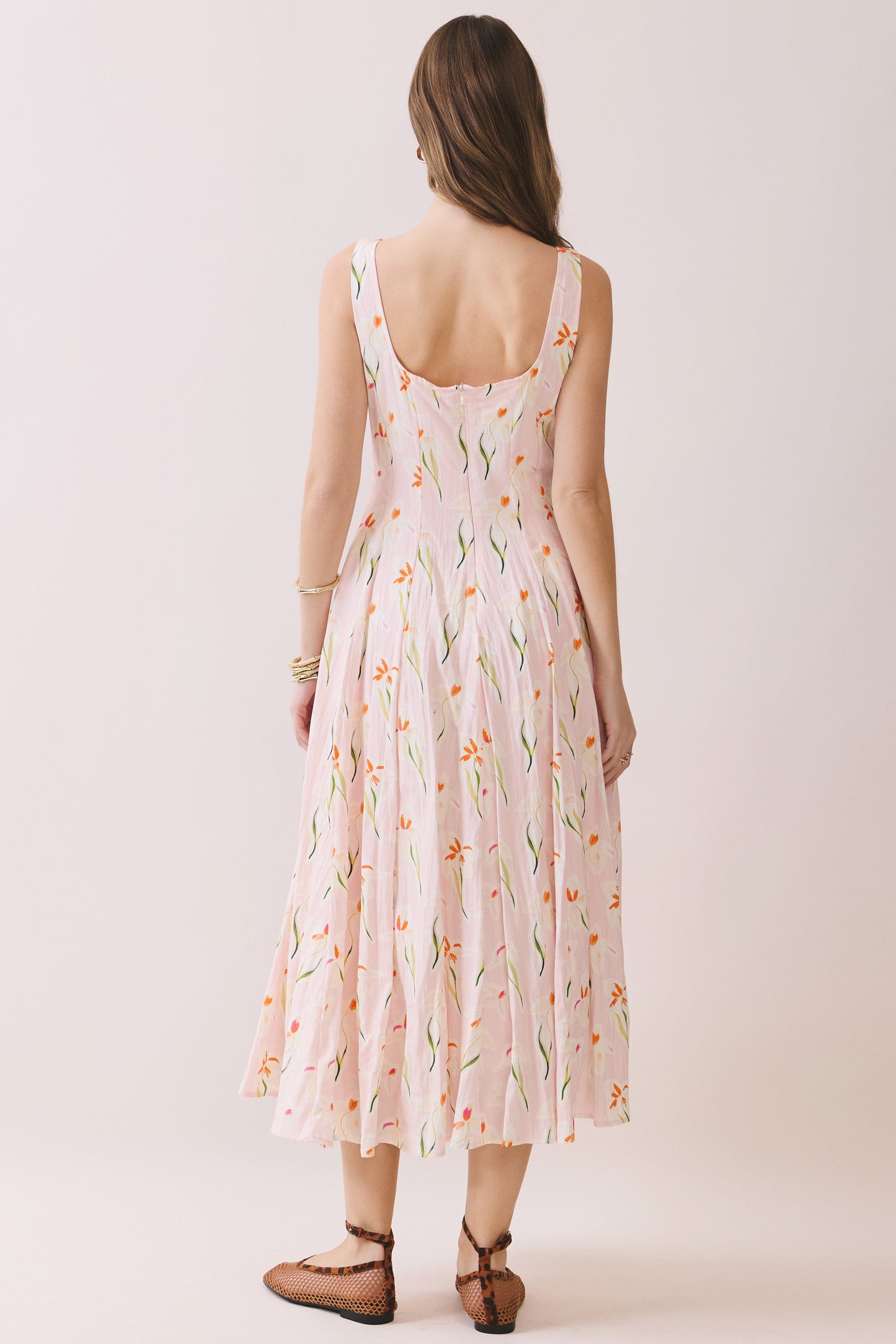 The Flounce Floral Dress