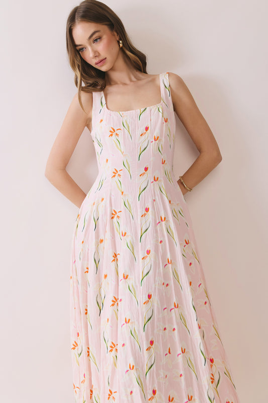 The Flounce Floral Dress