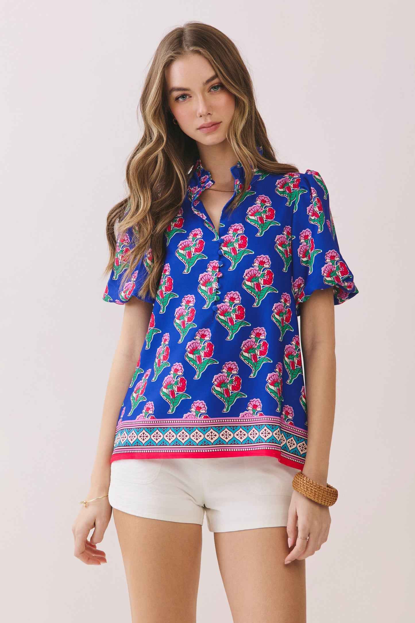 The Falla Floral Top