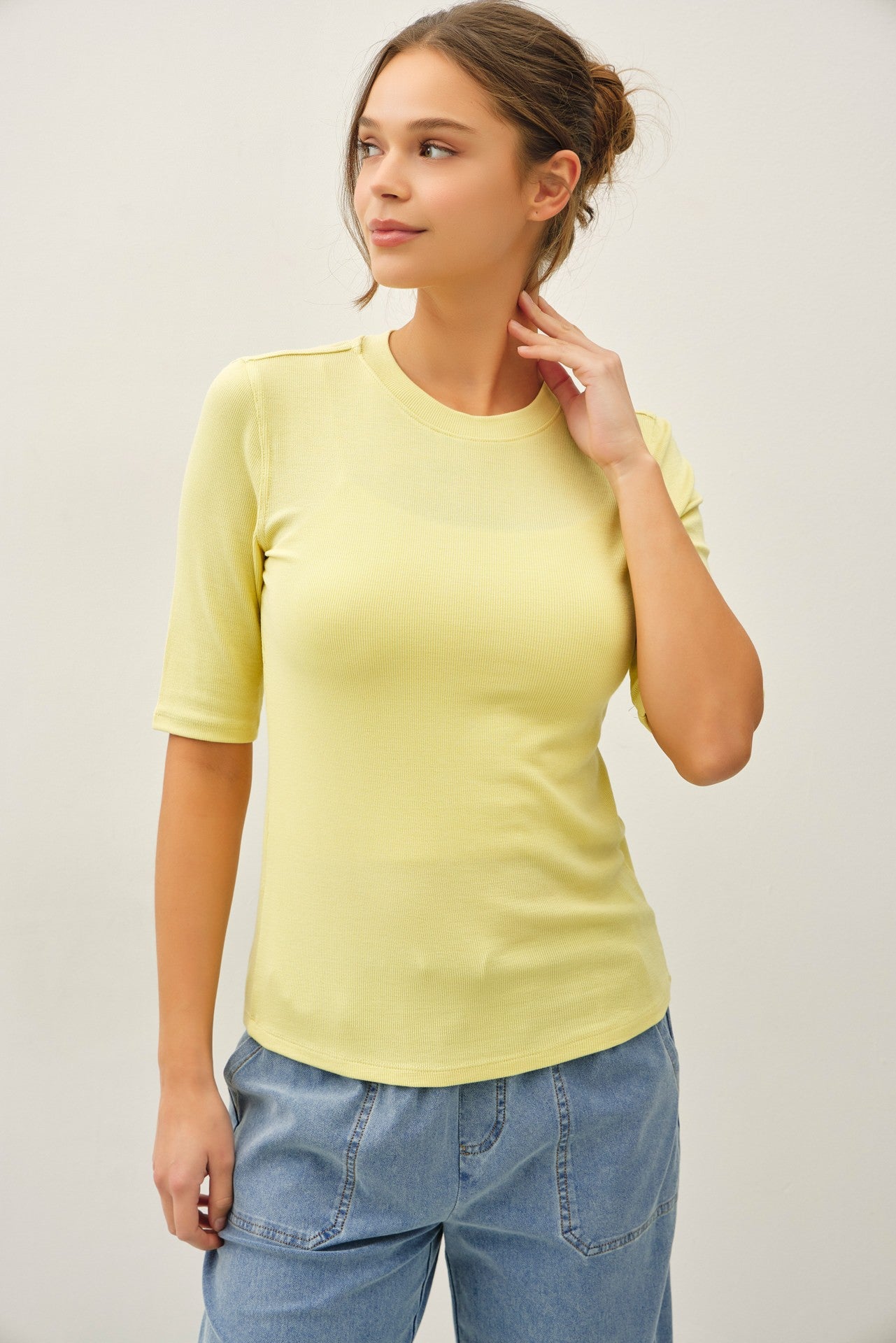 The Rallie Ribbed Tee
