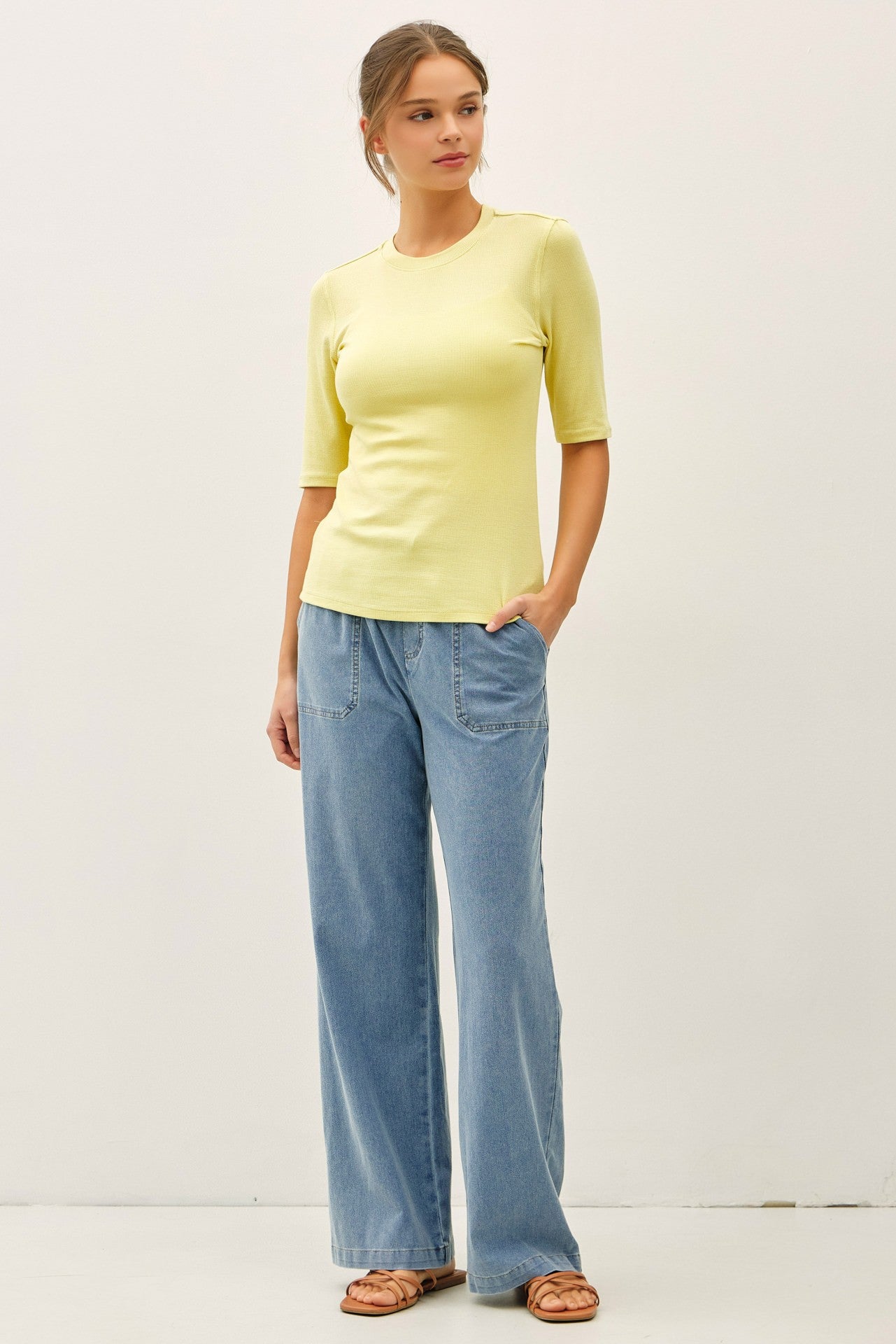 The Rallie Ribbed Tee