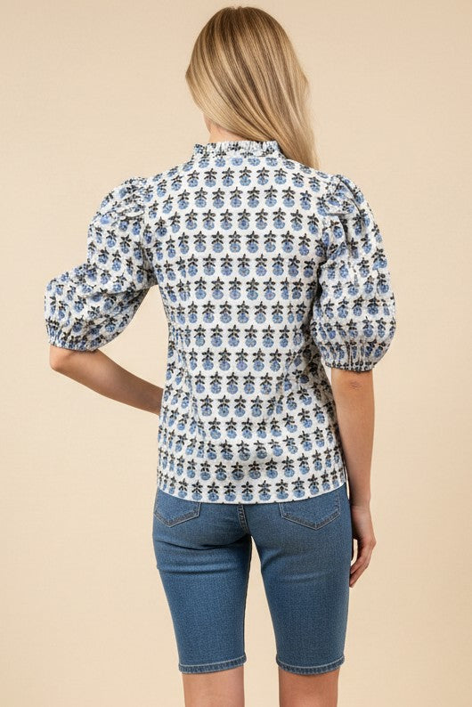 The Fallie Floral Top