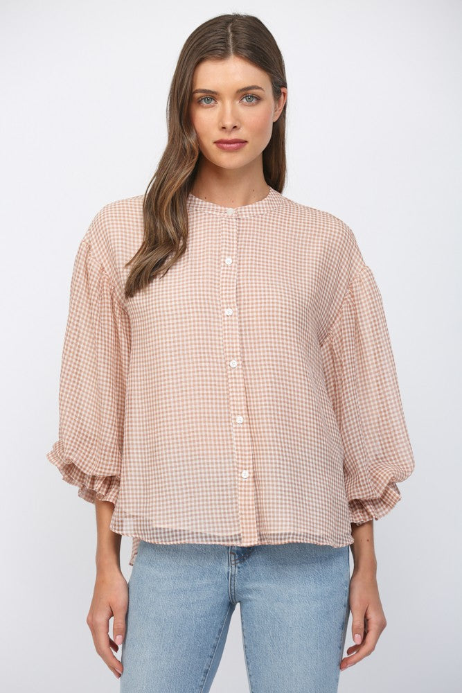 The Gretchen Gingham Top