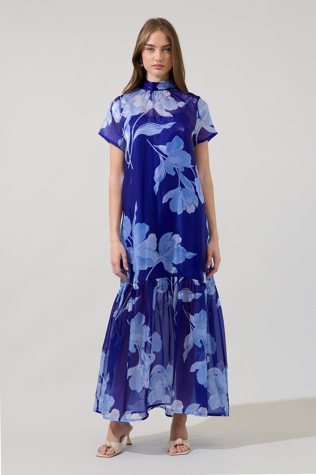 The Dime Organza Maxi