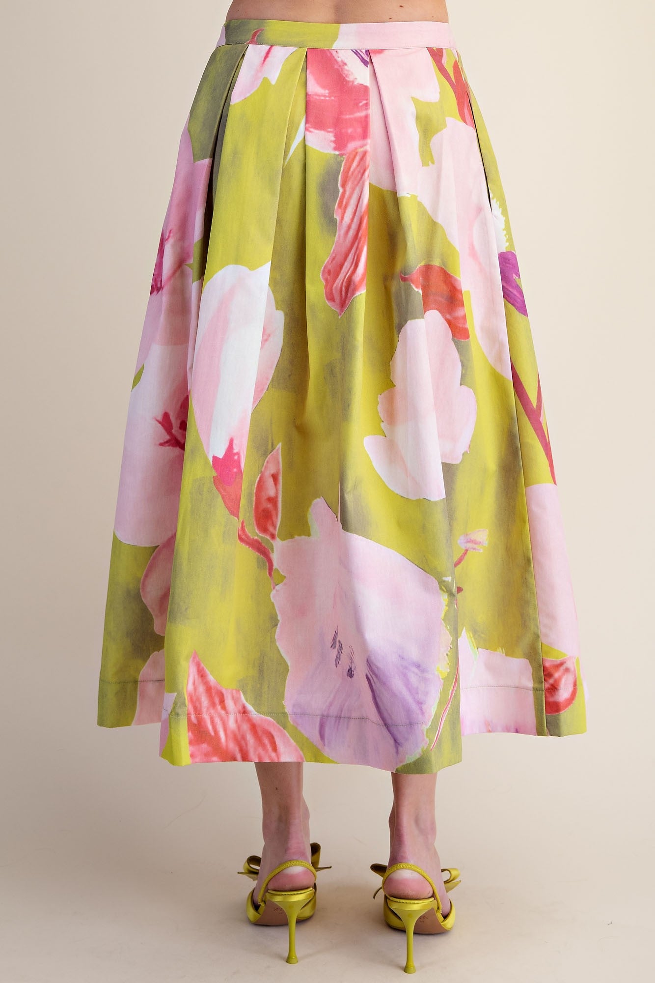 The Frilla Flare Midi Skirt