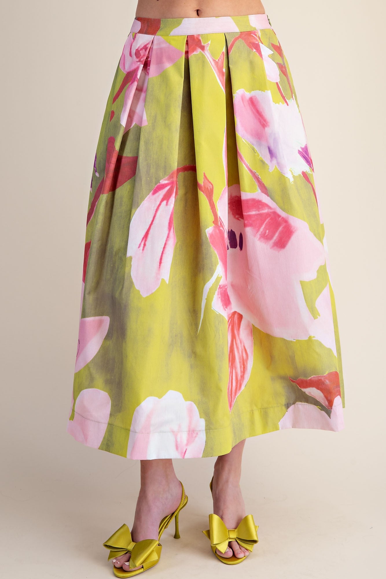 The Frilla Flare Midi Skirt