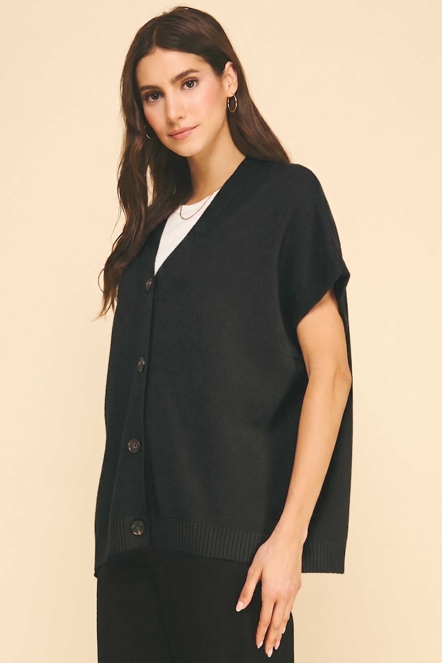 The Briggs Button Vest