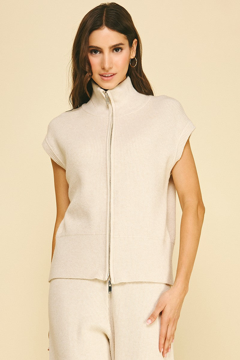 The Zane Zip Sweater