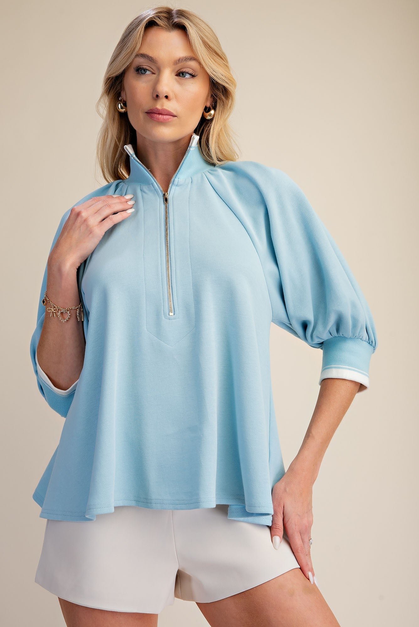 The Harlowe Half Zip