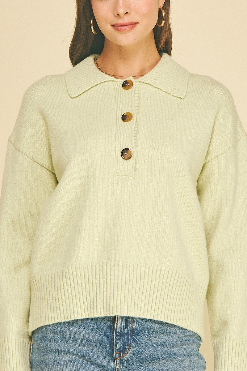 The Chrisley Collared Sweater