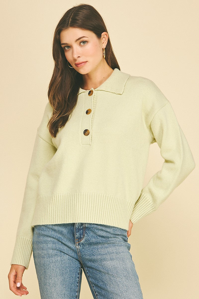The Chrisley Collared Sweater