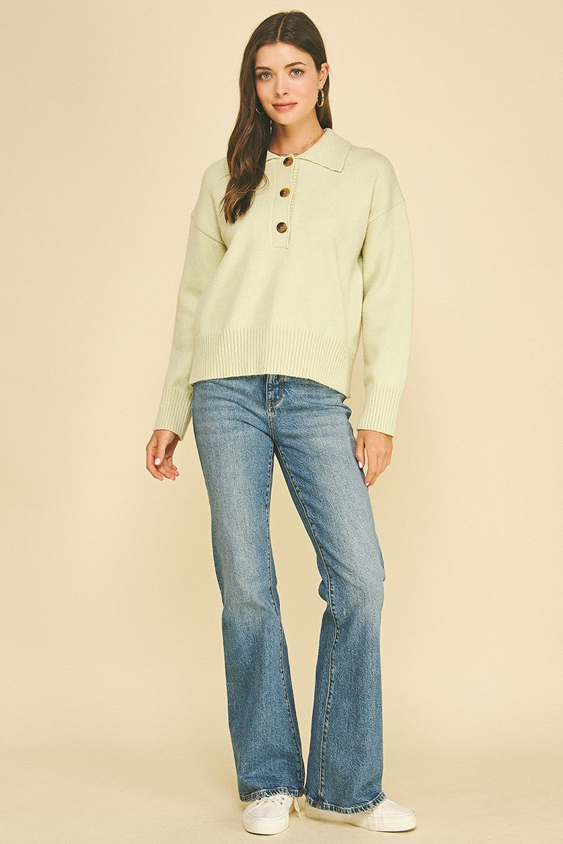 The Chrisley Collared Sweater