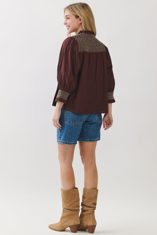 The Emmy Embroidered Top