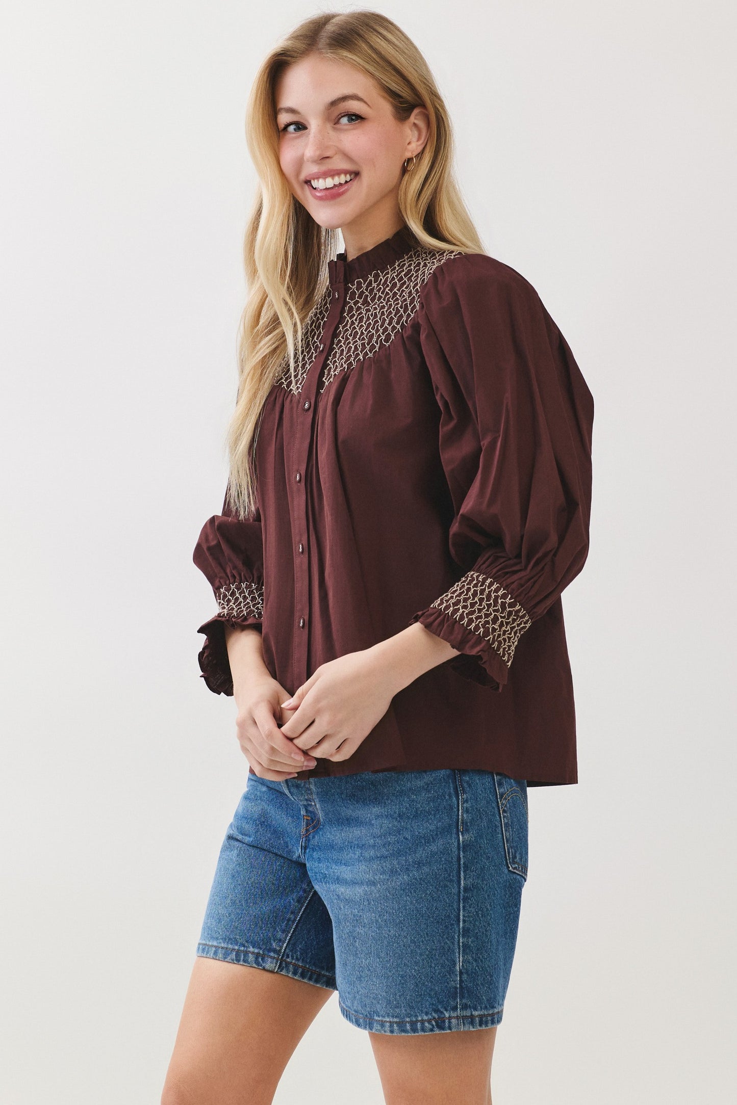 The Emmy Embroidered Top