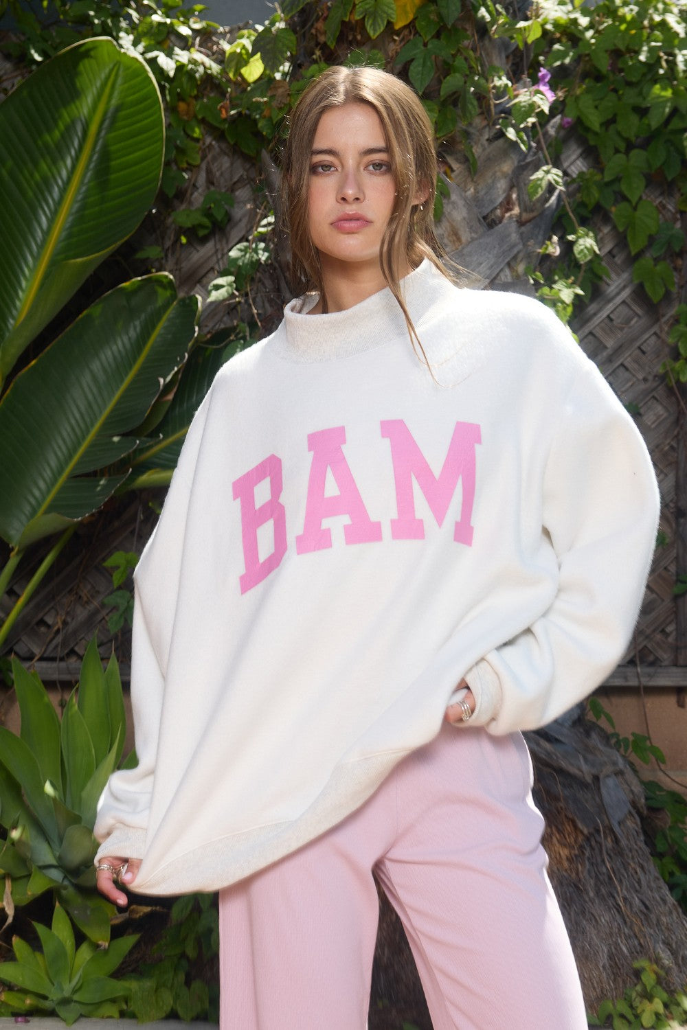 The Mahj + Bam Mockneck