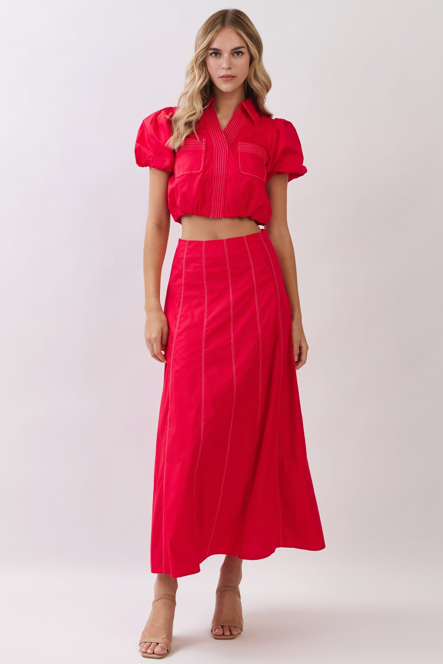 The Stanton Stitched Skirt