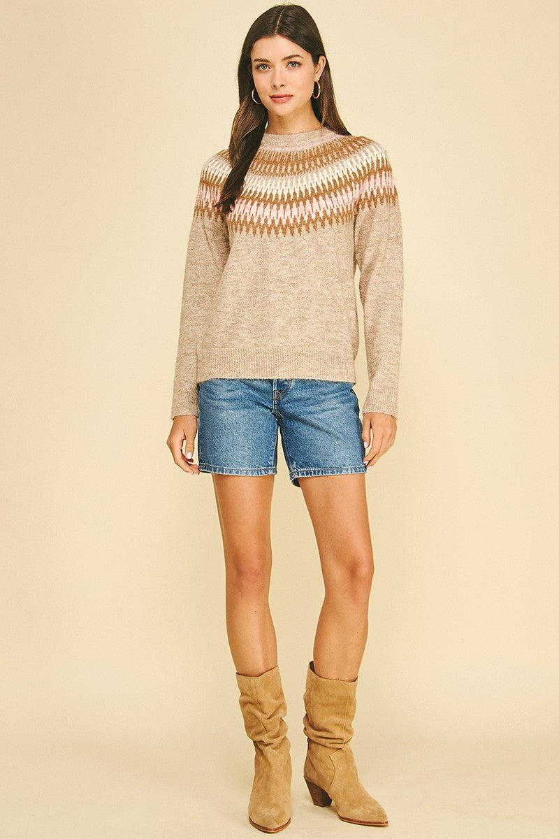 The Natalie Nordic Sweater