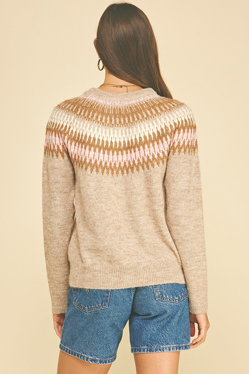 The Natalie Nordic Sweater